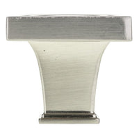 Transitional Knob, 1-3/16" x 1-3/16", Brushed Nickel alt 0