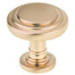 Traditional Knob, 1-5/16" D, Champagne Bronze alt 0
