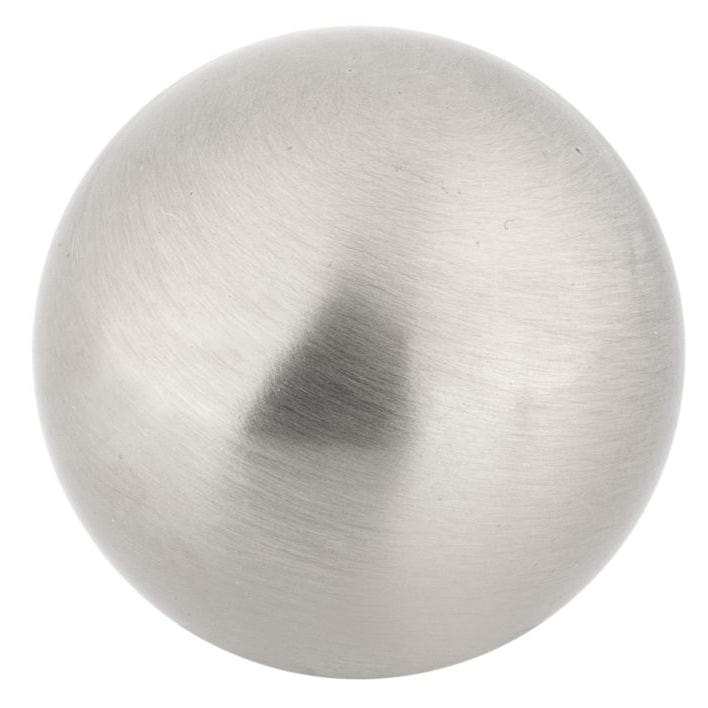 Traditional Knob, 1-3/16" D, Brushed Nickel alt 0