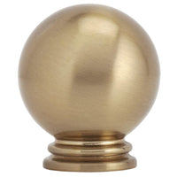 Traditional Knob, 1-3/16" D, Champagne Bronze alt 0