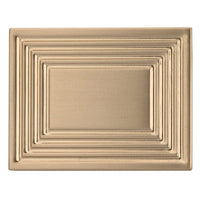 Transitional Knob, 1-25/32" x 1-3/8", Champagne Bronze alt 0