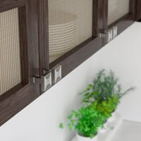 Transitional Knob, 1-3/8" x 1-3/8", Brushed Nickel alt 0