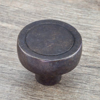 Traditional Knob, 1-3/4" D, Dark Bronze alt 0