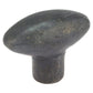 Traditional Knob, 1-3/8" x 21/32", Dark Bronze alt 0