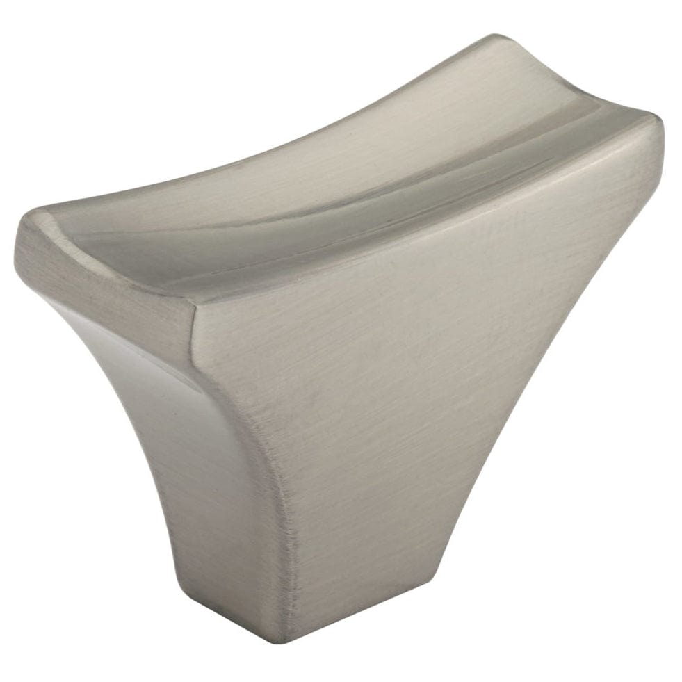 Transitional Knob, 1-9/16" x 9/16", Brushed Nickel alt 0