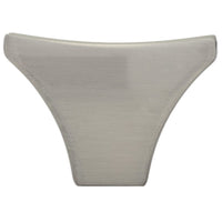 Transitional Knob, 1-9/16" x 9/16", Brushed Nickel alt 0