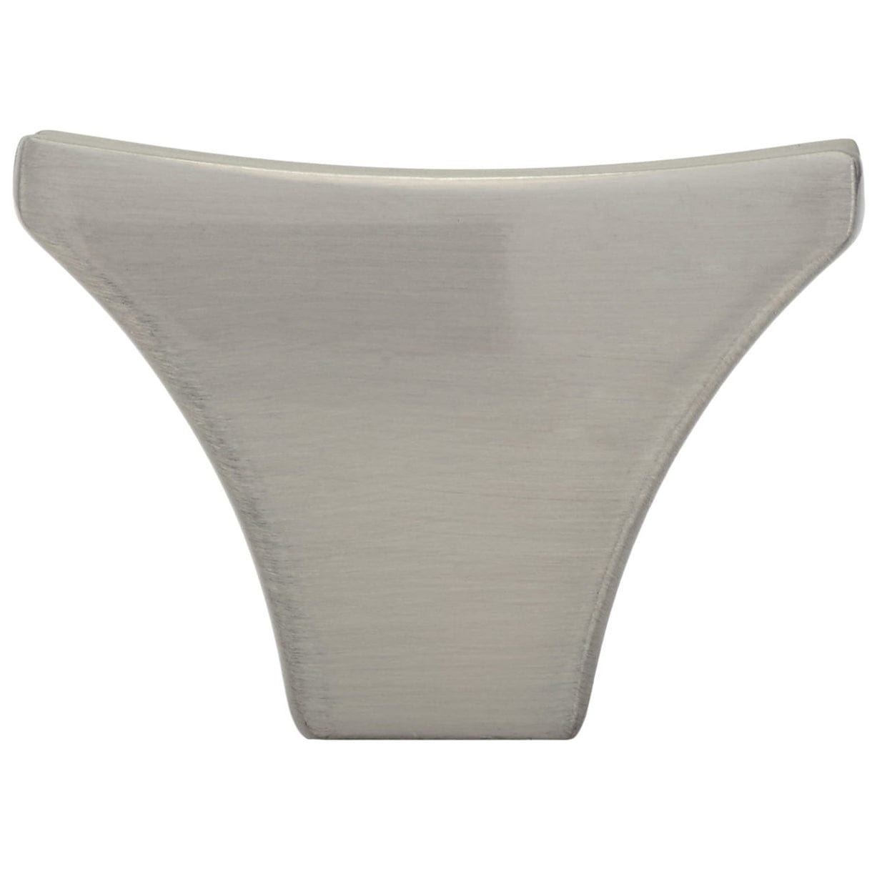 Transitional Knob, 1-9/16" x 9/16", Brushed Nickel alt 0