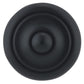 Traditional Knob, 1-3/16" D, Matte Black alt 0