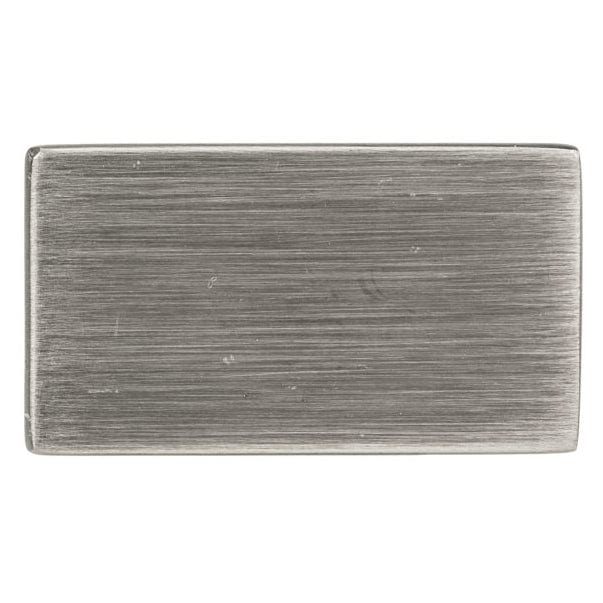 Contemporary Knob, 1-9/16" x 7/8", Antique Nickel alt 0