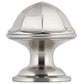 Contemporary Knob, 1-1/8" D, Brushed Nickel alt 0
