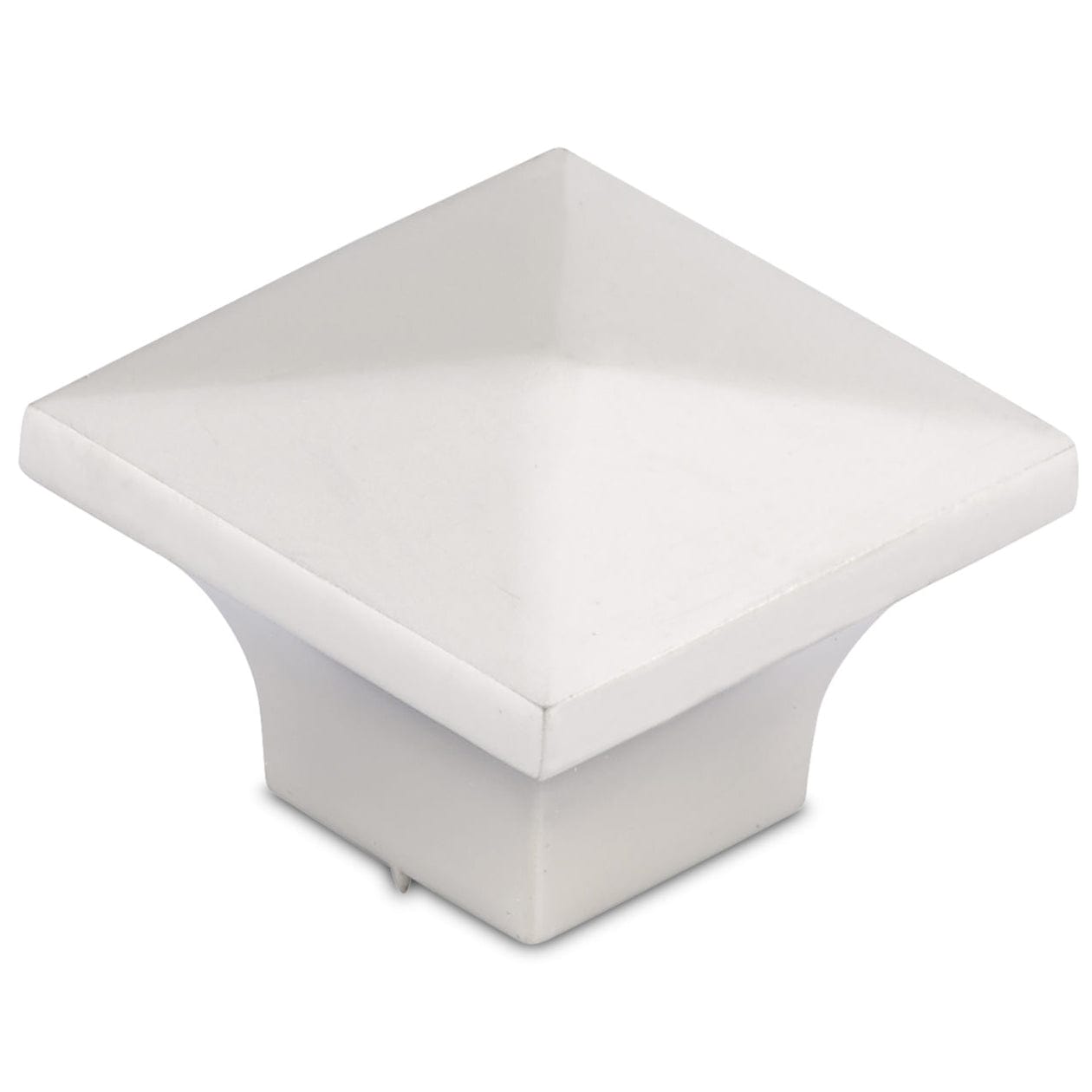 Contemporary Knob, 1-1/4" x 1-1/4", Matte Nickel alt 0