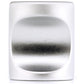 Contemporary Knob, 13/16" D, Matte Chrome alt 0