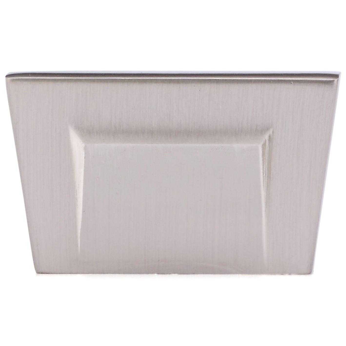 Contemporary Knob, 1-3/16" x 1/2", Brushed Nickel alt 0