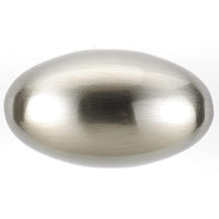 Traditional Knob, 1-9/16" x 7/8", Brushed Nickel alt 0