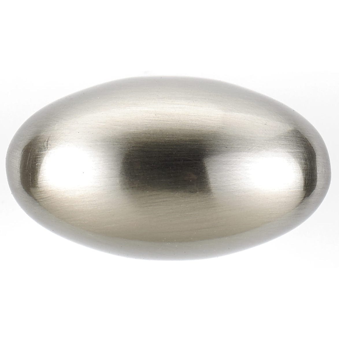 Traditional Knob, 1-9/16" x 7/8", Brushed Nickel alt 0