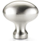 Traditional Knob, 1-9/16" x 7/8", Brushed Nickel alt 0