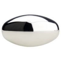 Traditional Knob, 1-31/32" x 1-3/32", Polished Nickel alt 0