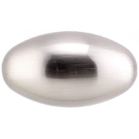 Traditional Knob, 1-31/32" x 1-3/32", Brushed Nickel alt 0