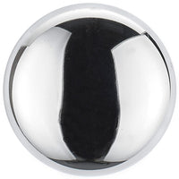 Traditional Knob, 1-1/4" D, Chrome alt 0