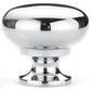 Traditional Knob, 1-1/4" D, Chrome alt 0