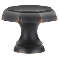Transitional Knob, 1-3/16" D, Brushed Oil-Rubbed Bronze alt 0