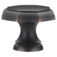 Transitional Knob, 1-3/16" D, Brushed Oil-Rubbed Bronze alt 0