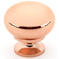 Traditional Knob, 1-1/4" D, Polished Copper alt 0