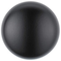 Traditional Knob, 1-1/4" D, Matte Black alt 0