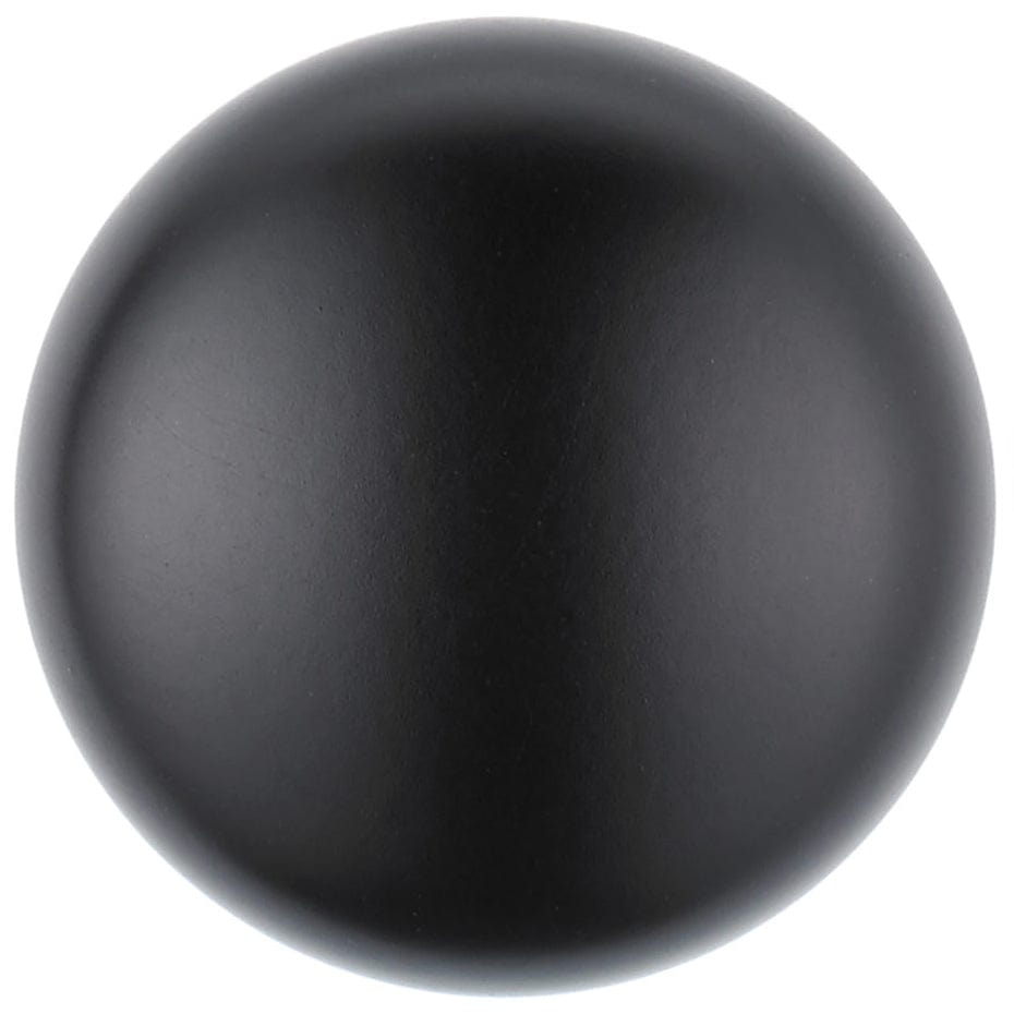 Traditional Knob, 1-1/4" D, Matte Black alt 0