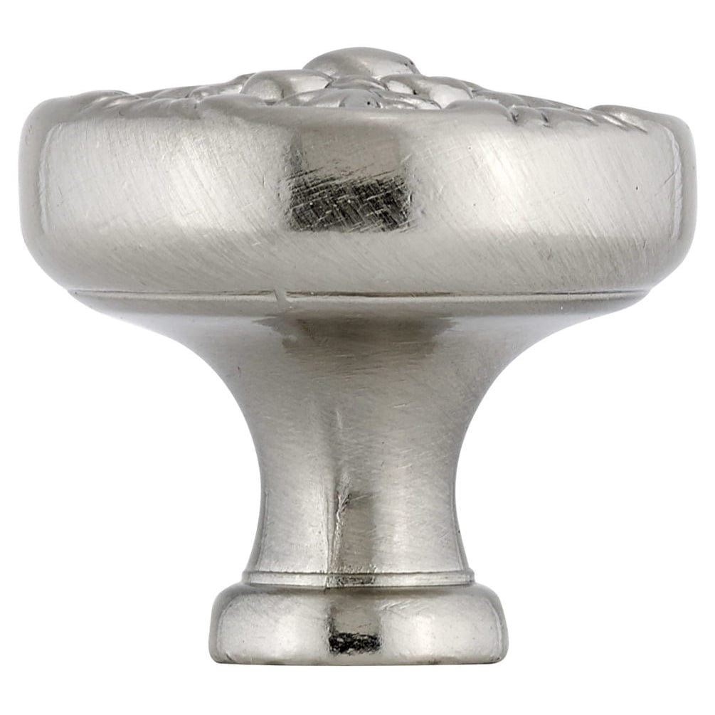 Traditional Knob, 1-1/4" D, Brushed Nickel alt 0