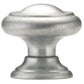 Traditional Knob, 1-3/16" D, Brushed Chrome alt 0