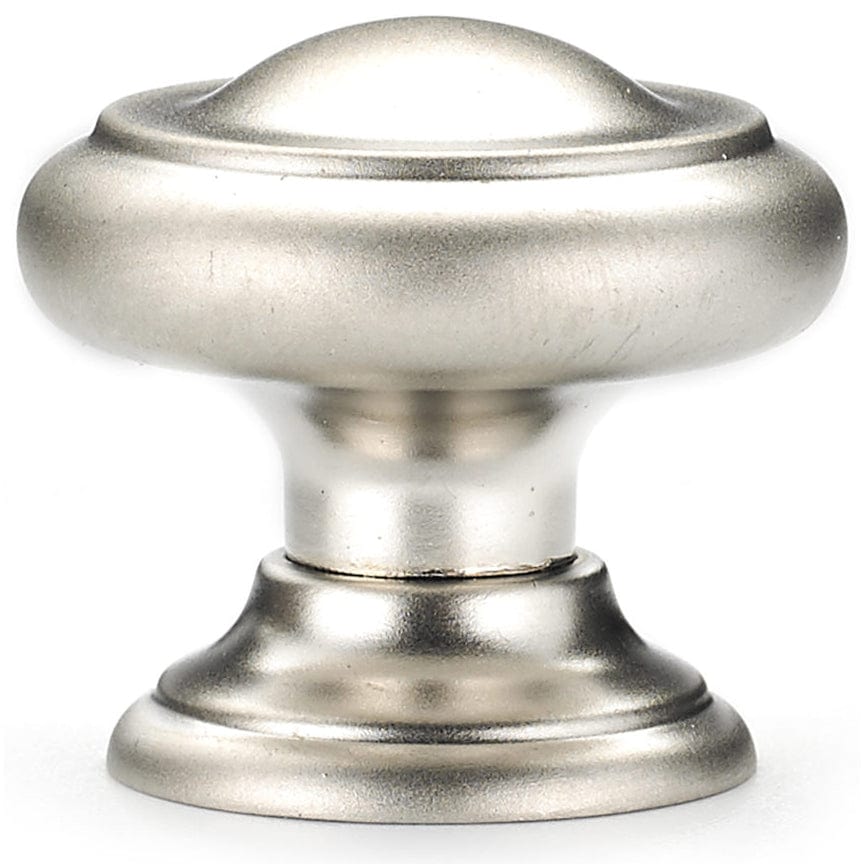Traditional Knob, 1-3/16" D, Matte Nickel alt 0