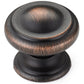 Traditional Knob, 1-3/16" D, Brushed Oil-Rubbed Bronze alt 0