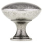 Contemporary Knob, 1-9/16" D, Pewter alt 0