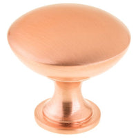 Contemporary Knob, 1-9/16" D, Rose Gold alt 0