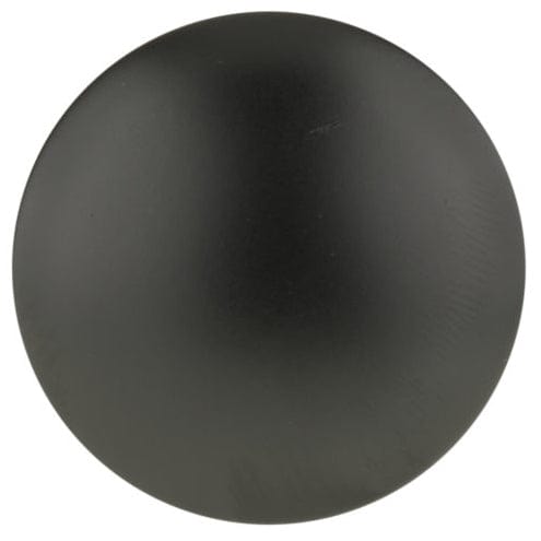 Contemporary Knob, 1-9/16" D, Matte Black alt 0