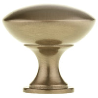 Contemporary Knob, 1-9/16" D, Champagne Bronze alt 0