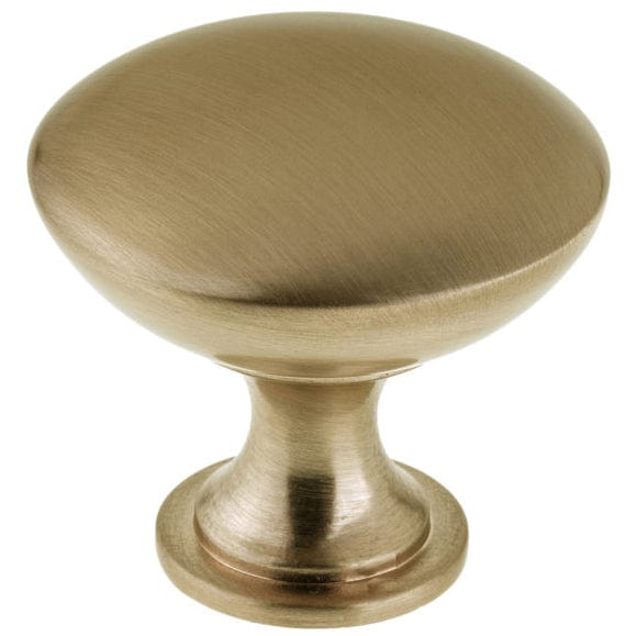 Contemporary Knob, 1-3/16" D, Champagne Bronze alt 0