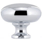 Contemporary Knob, 1-1/4" D, Chrome alt 0