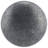 Traditional Knob, 1-1/4" D, Wrought Iron alt 0