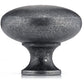 Traditional Knob, 1-1/4" D, Wrought Iron alt 0