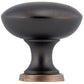 Traditional Knob, 1-3/16" D, Brushed Oil-Rubbed Bronze alt 0