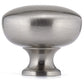 Traditional Knob, 1-1/4" D, Brushed Nickel alt 0