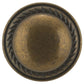 Traditional Knob, 1-3/16" D, Regency Brass alt 0