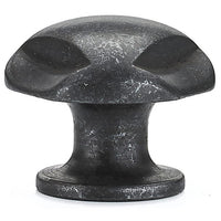 Traditional Knob, 1-1/8" D, Anthracite alt 0