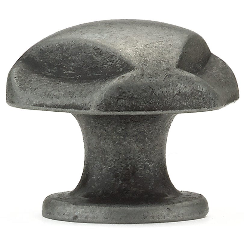 Traditional Knob, 1-1/8" D, Wrought Iron alt 0