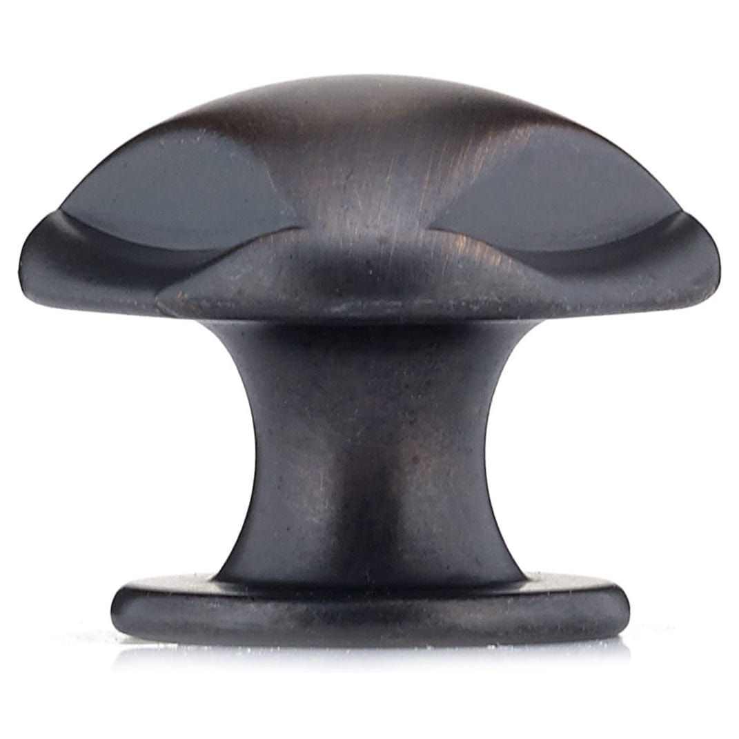 Traditional Knob, 1-5/16" D, Brushed Oil-Rubbed Bronze alt 0