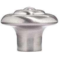 Traditional Knob, 1-1/4" D, Brushed Nickel alt 0
