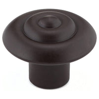 Traditional Knob, 1-1/4" D, Rust alt 0