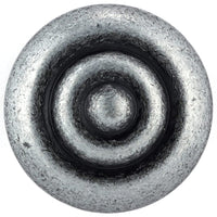 Traditional Knob, 1-1/4" D, Wrought Iron alt 0